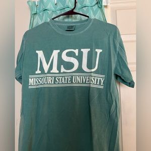 Small comfort colors. MSU tshirt